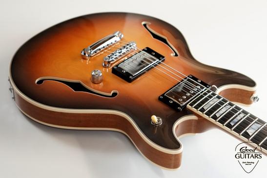 INT Guitars Semi Hollow Body TSB #635102