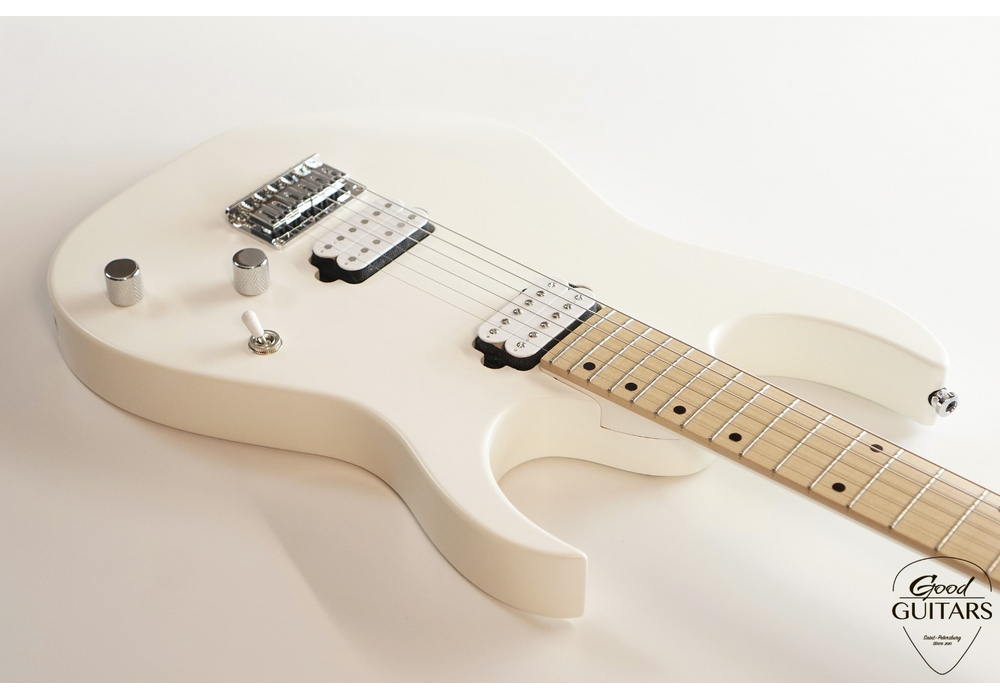 INT Guitars Superstrat Baritone White #617726