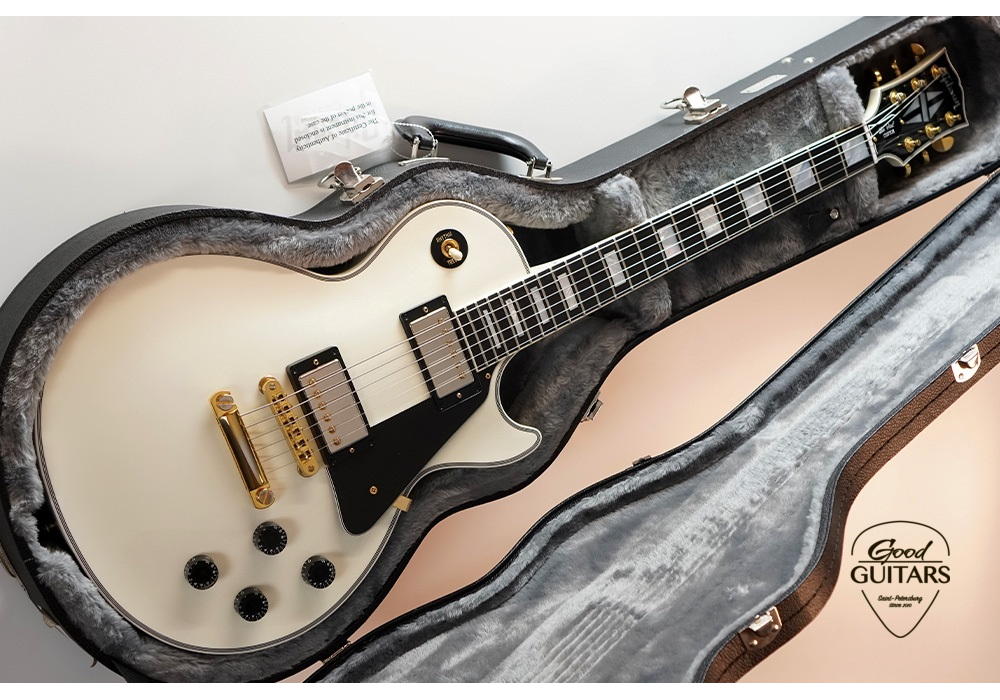 Gibson Custom Shop Les Paul Custom Alpine White 2021 #614660