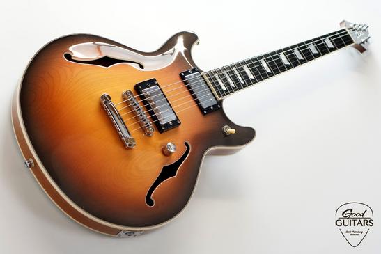 INT Guitars Semi Hollow Body TSB #635096