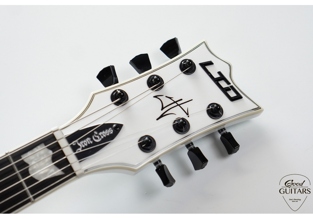 LTD Iron Cross Snow White James Hetfield Signature #624722