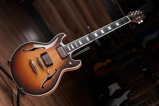 INT Guitars Semi Hollow Body TSB #635126