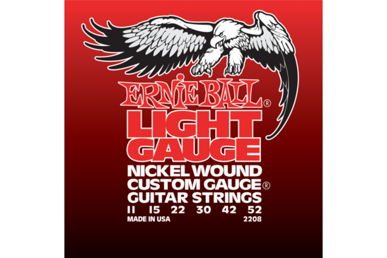Ernie Ball 2208 Nickel Wound Light (11-52) #659